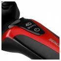 Sencor SMS 5013RD Rotation shaver Trimmer Black, Red