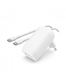 Belkin BoostCharge Portatīvais dators, Viedtālrunis, Universāls Balts AC Ātrā uzlāde Iekštelpas