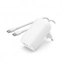 Belkin BoostCharge Kannettava tietokone, Älypuhelin, Universaali Valkoinen AC Pikalataus Sisätila Belkin BoostCharge Kannettava tietokone, Älypuhelin, Universaali Valkoinen AC Pikalataus Sisätila