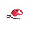Flexi Classic L 5 m Raudona Šuo Susitraukiantis pavadėlis Flexi Classic L 5 m Raudona Šuo Susitraukiantis pavadėlis