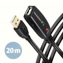 Axagon ADR-220 USB 2.0 A-M - A-F active extension/repeater cable 20m - Kabel - Digital/Daten USB kab Axagon ADR-220 USB 2.0 A-M - A-F active extension/repeater cable 20m - Kabel - Digital/Daten USB kab