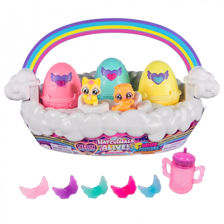 Spin Master Hatchimals Alive Neon Rainbow