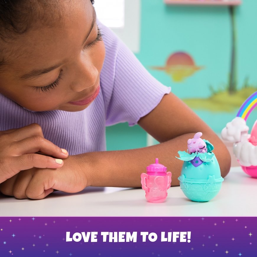 Hatchimals Alive Neon Rainbow Spring Basket – 4
