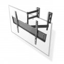 Nedis TVWM5350BK monitorin kiinnike ja jalusta 177,8 cm (70") Seinä musta