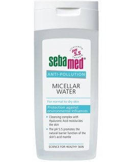 Antipollūciju micelārais ūdens - Micelārais ūdens normālai līdz sausai ādai