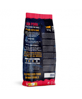 PRIMAL SPIRIT Iberialainen 70% sianlihamakkara – puolikostea koiranruoka – 1 kg