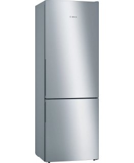 Bosch Serie 6 KGE49AICA fridge-freezer Freestanding 419 L C Stainless steel