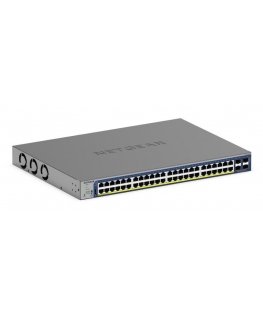 NETGEAR GS752TXP Управляемый L2/L3/L4 10G Ethernet (100/1000/10000) Питание по Ethernet (PoE) Черный