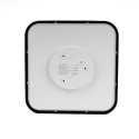 Kattovalaisin V-TAC 48W LED SAMSUNG CHIP Neliö 42x42cm Pintakiinnitettävä IP44 Musta VT-8630B 6500K 5160lm 5 vuoden takuu