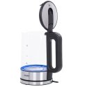 Mesko Home MS 1301B electric kettle 1.7 L 2200 W Black, Stainless steel, Transparent Mesko Home MS 1301B electric kettle 1.7 L 2200 W Black, Stainless steel, Transparent
