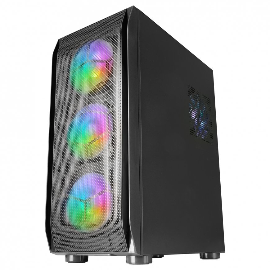 Mars Gaming MCKX datoru korpuss & statnis Tower Melns – 2