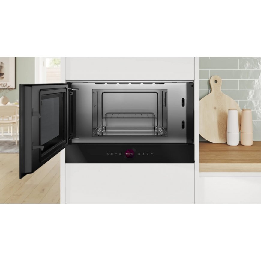 Bosch Serie 8 BEL7321B1 mikrolaineahi Must Kombineeritud mikrolaineahi Tööpinna peal 21 l 900 W – 4