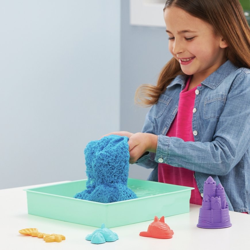 Kinetic Sand KNS ACK Sandbox Set V2 Blue FR GML – 2