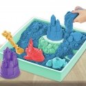 Kinetic Sand , Sandbox Set with 1lb Blue Play Sand, 4 Tools & Molds, Storage, Sensory Toys for Kids Kinetic Sand , Sandbox Set with 1lb Blue Play Sand, 4 Tools & Molds, Storage, Sensory Toys for Kids