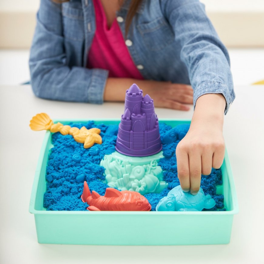Kinetic Sand KNS ACK Sandbox Set V2 Blue FR GML – 4