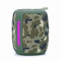 Gembird SPK-BT-LED-03-CM portable/party speaker Камуфляж 5 W Gembird SPK-BT-LED-03-CM portable/party speaker Камуфляж 5 W