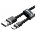 Baseus Cafule USB kabelis USB 2.0 0,5 m USB A USB C Melns Baseus Cafule USB kabelis USB 2.0 0,5 m USB A USB C Melns