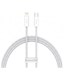 Baseus CALD000002 дата-кабель мобильных телефонов Белый 1 m USB C Lightning