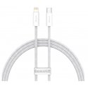 Baseus CALD000002 mobiliojo telefono laidas Balta 1 m USB C Lightning Baseus CALD000002 mobiliojo telefono laidas Balta 1 m USB C Lightning