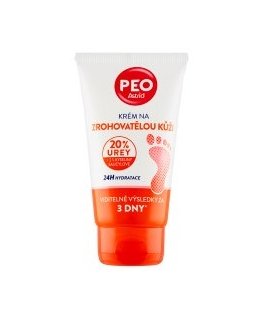 PEO-voide kovettuneelle iholle