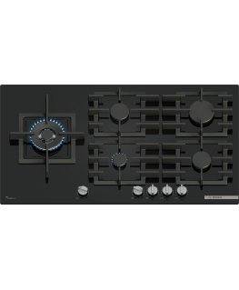 Bosch Serie 6 PPM9A6I40 pliidiraud Must Sisseehitatud 90 cm Gaas 5 tsoon(id)