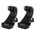 J-Hook Puluz mount for 2x sports cameras