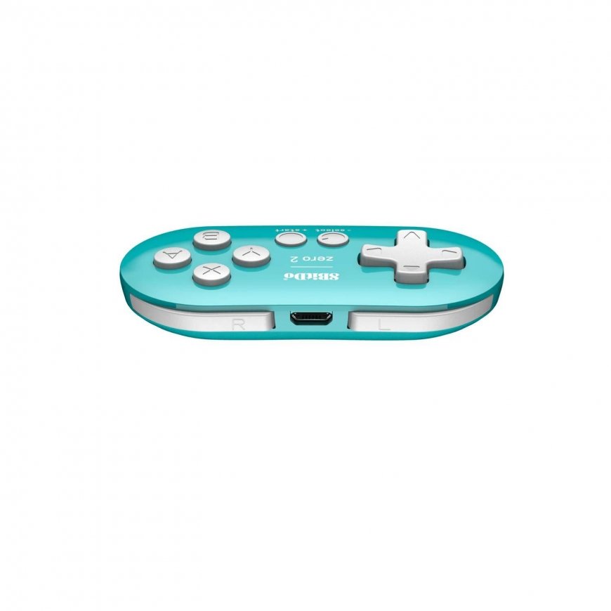 8Bitdo Zero 2 Turquoise Bluetooth Gamepad Digital Android, MAC, Nintendo Switch, Nintendo Switch Lit – 2