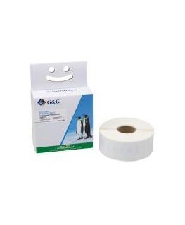 G&G Labels 19mm x 51mm black-white compatible with Dymo 11355/S0722550