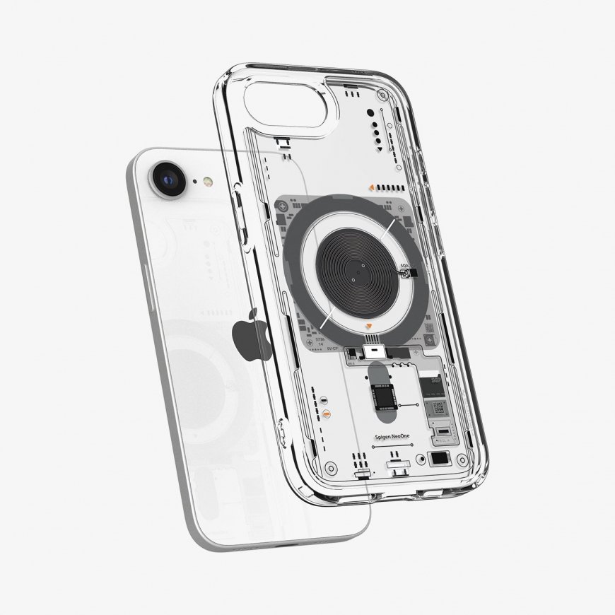 Spigen Ultra Hybrid Neo One (MagFit) mobiliojo telefono dėklas 15,5 cm (6.1") Juoda, Permatomas – 3
