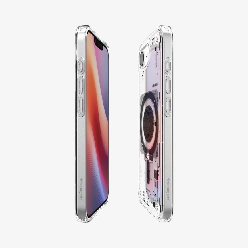 Spigen Ultra Hybrid Neo One (MagFit) mobiiltelefoni ümbris 15,5 cm (6.1") Kate Must, Läbipaistev – 4