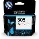 HP 305 Original Cyan, Magenta, Yellow 1 tk