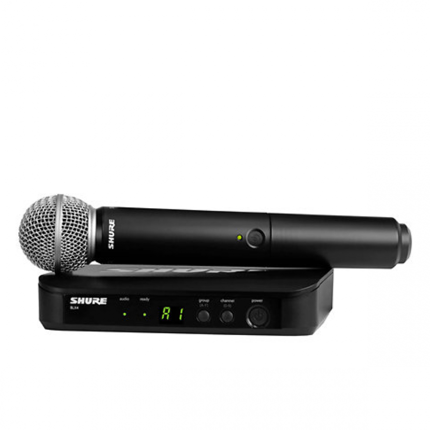 Shure BLX24E/PG58-H8E - Vadu bezvadu vokālais