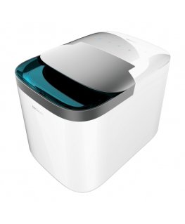 Cecotec 08052 jääkuubikumasin Sisseehitatud/eraldi jääkuubikumasin 15 kg/24 h 150 W Sinine, Läbipaistev, Valge