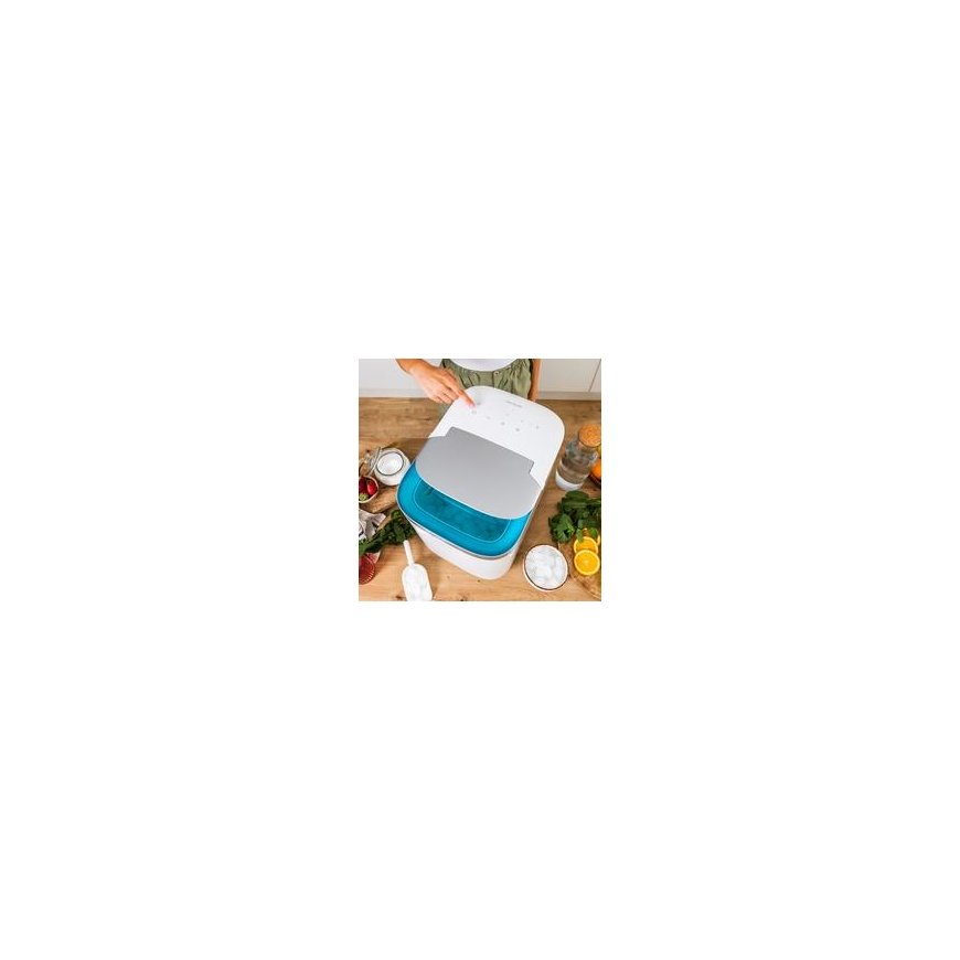 Cecotec 08052 ice cube maker Built-in/freestanding ice cube maker 15 kg/24h 150 W Blue, Transparent, – 4