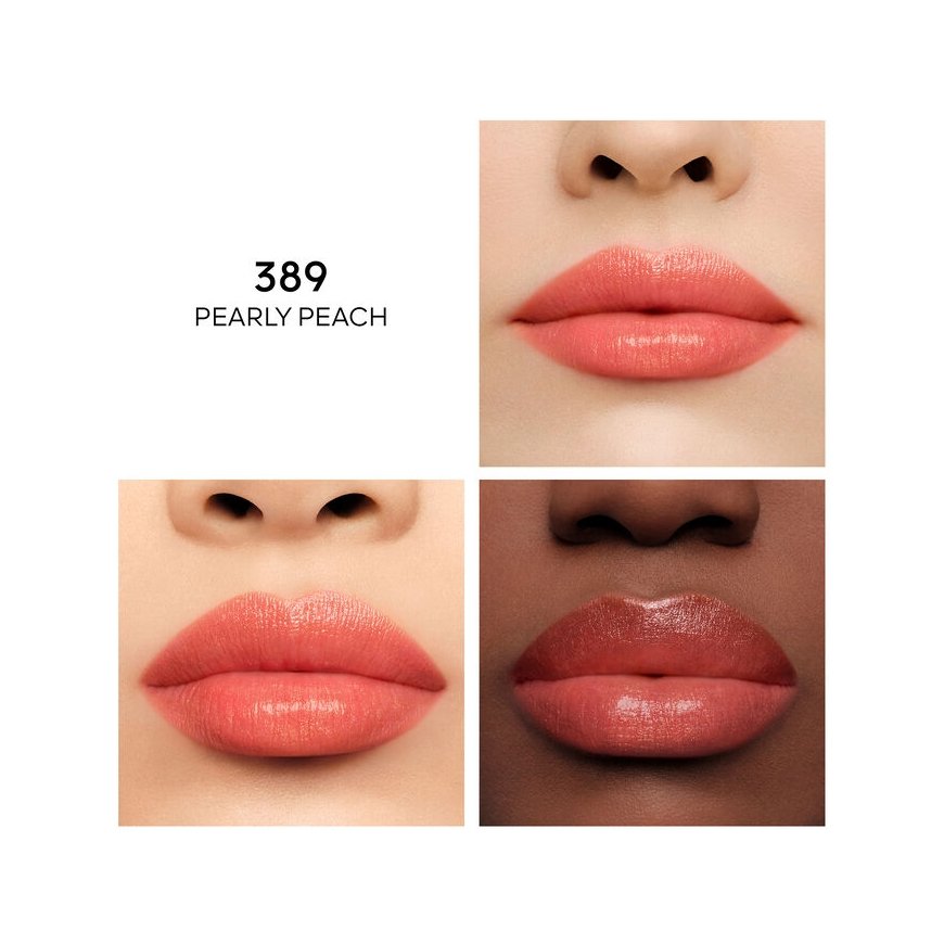 Guerlain KissKiss Bee Glow lip balm & scrub 389 Pearly Peach Women – 4