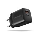 Axagon ACU-PQ30 Ladegerät QC3.0, 4.0/AFC/FCP/PPS/Apple+ PD USB-C, 30W - schwarz - Kompaktes Ladegerä Axagon ACU-PQ30 Ladegerät QC3.0, 4.0/AFC/FCP/PPS/Apple+ PD USB-C, 30W - schwarz - Kompaktes Ladegerä