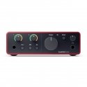 Focusrite Scarlett Solo 4. paaudze - 2-kanālu audio saskarne Focusrite Scarlett Solo 4. paaudze - 2-kanālu audio saskarne