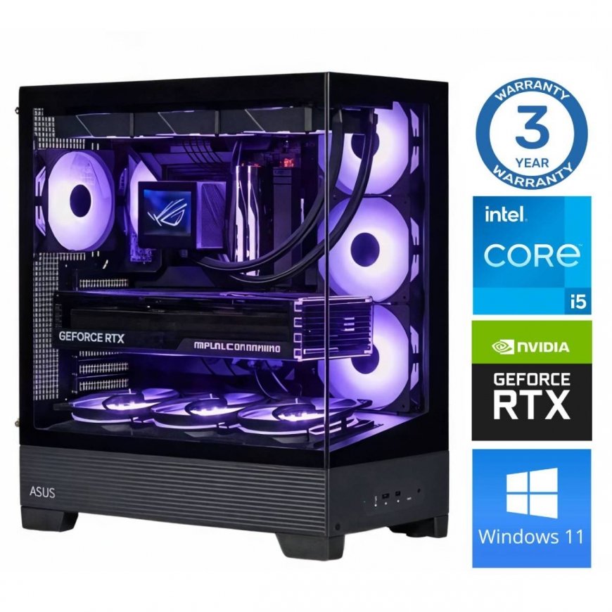 INTOP i5-14400F 16GB DDR5 1TB SSD M.2 NVME+2TB RTX5060 8GB WIN11Pro