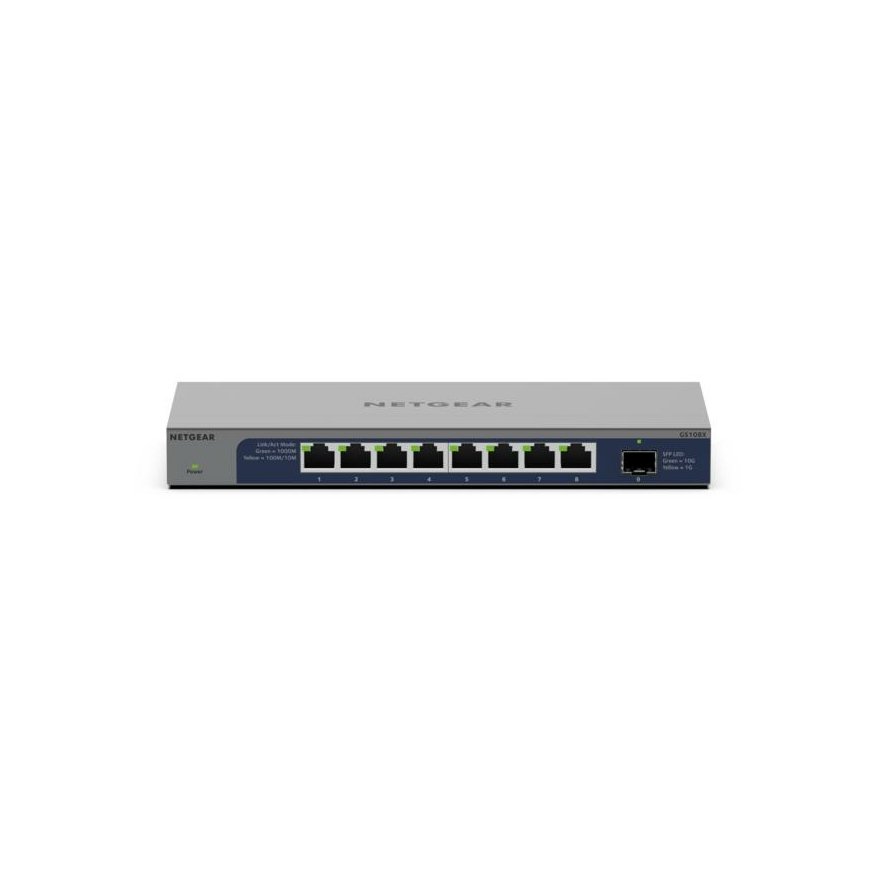 NETGEAR GS108X Ne-valdomas L2 Gigabit Ethernet (10/100/1000) Pilka – 3