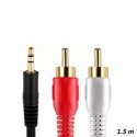 Riff RF010 3.5 mm - 2 x RCA 1.5m Riff RF010 3.5 mm - 2 x RCA 1.5m