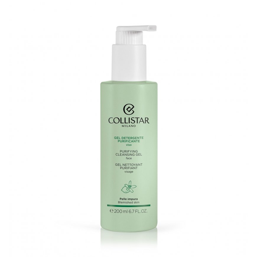 Collistar Gel Detergente Purificante Viso Attīrošs