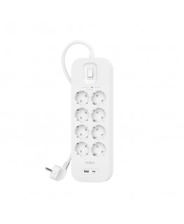 Belkin SRB003vf2M-V2 White 8 AC outlet(s) 2 m