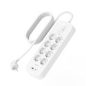 Belkin SRB003vf2M-V2 Valge 8 vahelduvvoolu kontakt 2 m Belkin SRB003vf2M-V2 Valge 8 vahelduvvoolu kontakt 2 m