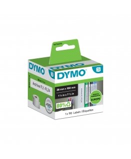DYMO LW - Small Lever Arch File Labels - 38 x 190 mm - S0722470 Белый Самоклеящаяся принтерная этике