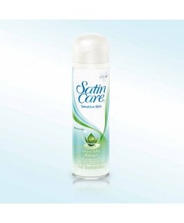 Gillette Satin Care Sensitive Skin Гель для бритья Женский 200 ml