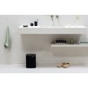 Brabantia Bo Waste Bin 7 L Stačiakampio formos Plienas Juoda Brabantia Bo Waste Bin 7 L Stačiakampio formos Plienas Juoda