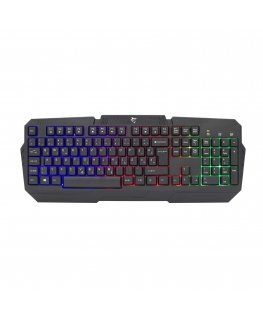 White Shark GK-2105 DAKOTA klaviatūra Žaidimams USB Juoda
