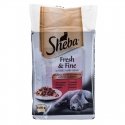 Sheba Fresh & Fine Mini Liha-annokset kastikkeessa 6 x 50g Sheba Fresh & Fine Mini Liha-annokset kastikkeessa 6 x 50g