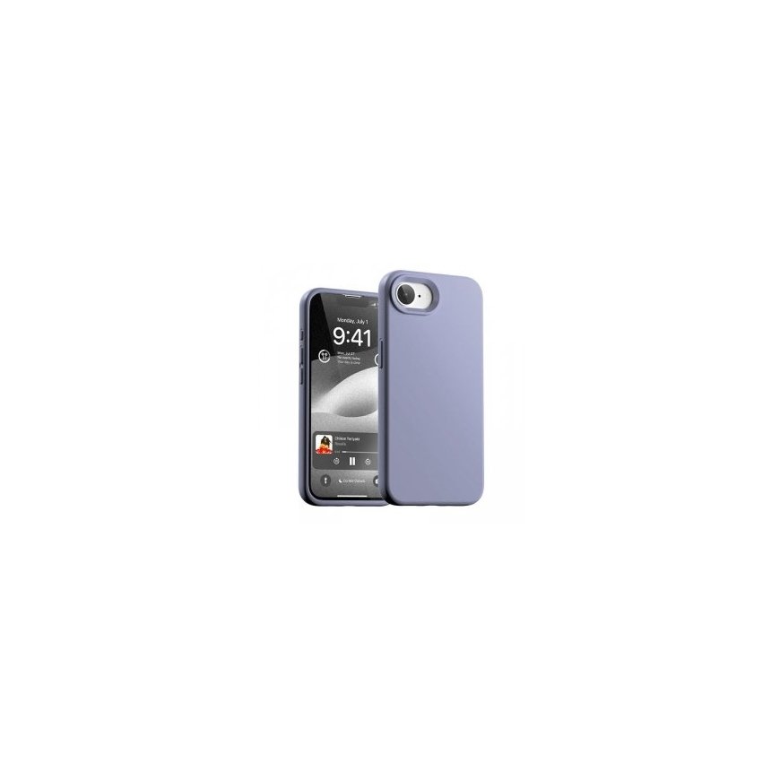 Mercury Silicone Case for iPhone 16 in lavender