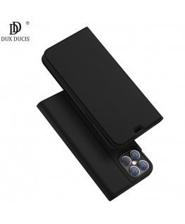 Dux Ducis Premium серии Skin Pro с Магнитной фиксацией Чехол-книжка для Apple iPhone 12 Pro Max Черный